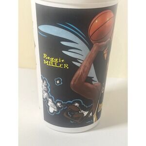 Vintage 1993 NBA Reggie Miller Road Runner Warner Bros Plastic‎ Cup